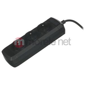 Activejet ACJ Combo 3 gniazda 1.5m Czarny