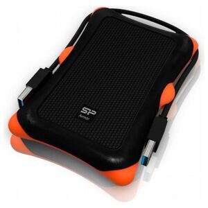 Dysk zewnętrzny HDD Silicon Power Armor A30 1TB Czarny (SP010TBPHDA30S3K)