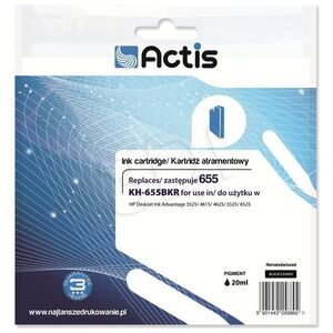 Tusz Actis KH-655BKR (HP Nr 655 CZ109AE) Czarny