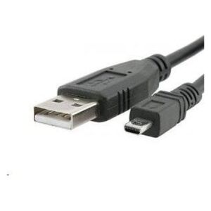 Kabel USB PremiumCord USB-A - miniUSB 2 m Czarny (ku2m2d)