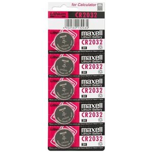 Maxell Bateria CR2032 210mAh 5 szt.