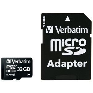 Karta Verbatim Premium MicroSDHC 32 GB Class 10 UHS-I/U1  (44083)