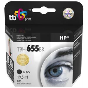 Tusz TB Print Tusz do HP DJ Advantage 3225 Black (TBH-655BR)
