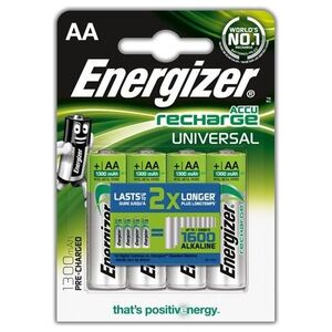 Energizer Akumulator Universal AA / R6 1300mAh 4 szt.