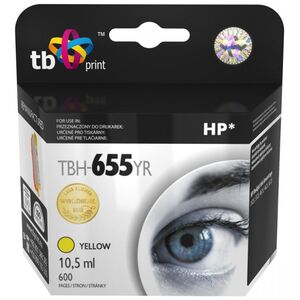 Tusz TB Print Tusz do HP DJ Advantage 3225 Yellow (TBH-655YR)