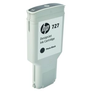 Tusz HP Czarny fotograficzny wkład atramentowy HP 727 DesignJet 300 ml - F9J79A