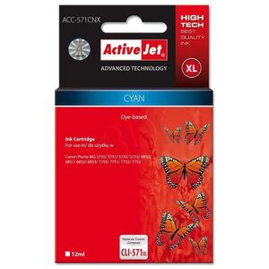 Tusz Activejet tusz ACC-571CNX / CLI-571C XL (cyan)