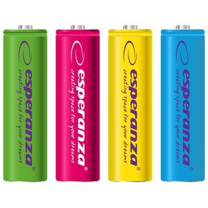 Esperanza Akumulator mix AA / R6 2000mAh 4 szt.