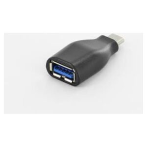 Adapter USB Digitus USB-C - USB Czarny  (AK-300506-000-S)