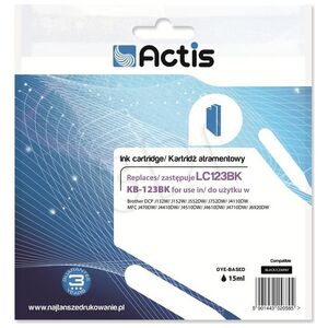 Tusz Actis Tusz KB-123BK / LC123Bk (black)