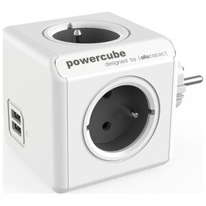 PowerCube Rozgałęźnik Original USB szary (2202GY/FROUPC)