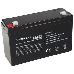 Green Cell Akumulator 6V/12Ah (AGM01)