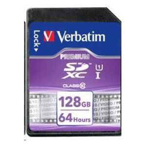 Karta Verbatim Premium SDXC 128 GB Class 10 UHS-I/U1  (44025)