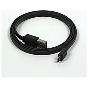 Kabel USB Logo USB-A - 0.3 m Czarny
