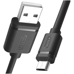 Kabel USB Unitek USB-A - microUSB 3 m Czarny (Y-C435GBK)