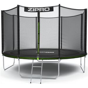 Trampolina ogrodowa Zipro Jump Pro z siatką zewnętrzną 12FT 374cm