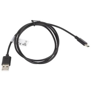 Kabel USB Lanberg USB-A - 1 m Czarny (CA-USBO-10CC-0010-BK)