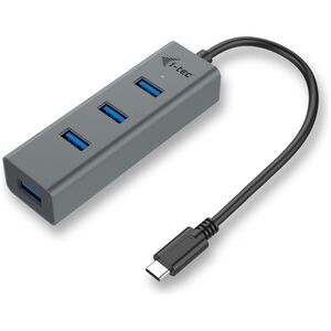 HUB USB I-TEC 4x USB-A 3.0 (C31HUBMETAL403)