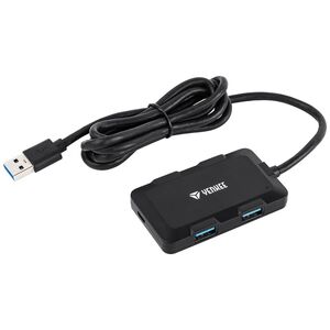 HUB USB Yenkee YHB 4341BK 4x USB-A 3.0 (45013121)