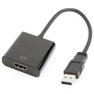 Adapter USB Gembird USB - HDMI Czarny  (A-USB3-HDMI-02)