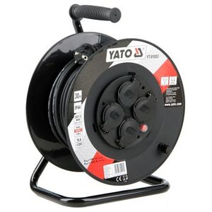 Yato Przedłużacz bębnowy 30m/4 gniazda 230V H05RR-F 3x1,5m2 (YT-81053)
