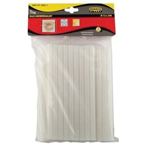 Wkłady klejowe Modeco 12 mm x 200 mm przezroczyste 50 szt. 1 kg Universal GEN-T (MN-97-980-1)