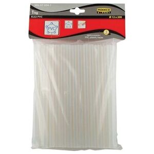 Wkłady klejowe Modeco do plastiku 12 mm x 200 mm przezroczyste 50 szt. 1 kg PRO-T (MN-97-994-1)