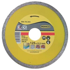 Modeco Ściernica diamentowa MARS pełna 115mm - MN-78-202