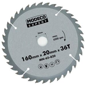 Modeco Piła tarczowa EXPERT 200mm 30/20/16 z24 - MN-65-839