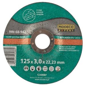 Modeco Ściernica wypukła do cięcia betonu 125mm 25szt. - MN-68-942