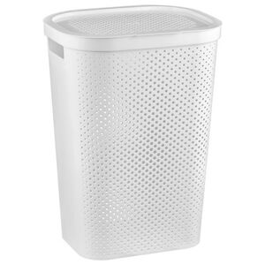 Kosz na pranie Curver Infinity 60L biały (231007)