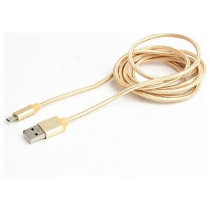 Kabel USB Gembird USB-A - microUSB 1.8 m Złoty (CCB-mUSB2B-AMBM-6-G)