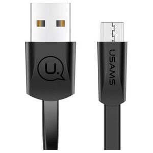 Kabel USB Usams USB-A - microUSB 1.2 m Czarny (SJ201MIC01)