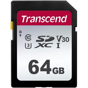 Karta Transcend 300S SDXC 64 GB Class 10 UHS-I/U3  (TS64GSDC300S)