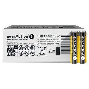 EverActive Bateria Industrial AAA / R03 1100mAh 40 szt.