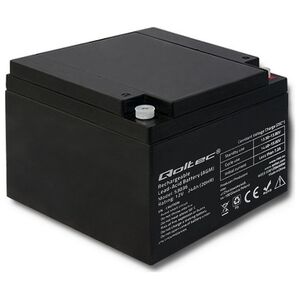 Qoltec Akumulator AGM 12V 24Ah max.7.2A (53036)