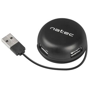 HUB USB Natec Bumblebee 4x USB-A 2.0 (NHU-1330)