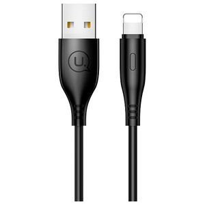 Kabel USB Usams USB-A - Lightning 1 m Czarny (SJ266USB01)
