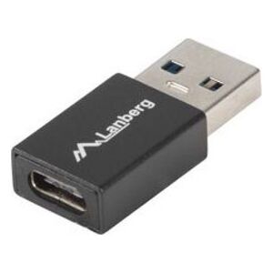 Adapter USB Lanberg USB-C - USB Czarny  (AD-UC-UA-01)