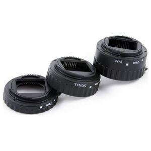 Konwerter MeiKe Pierścienie Pośrednie Makro Af Autofocus Do Canon Eos [ef / Ef-s]