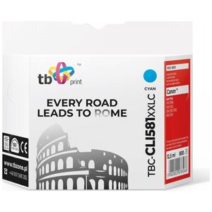 Tusz TB Print CLI-581XXL do drukarek Canon niebieski