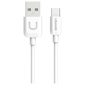 Kabel USB Usams USB-A - USB-C 1 m Biały (63880-uniw)