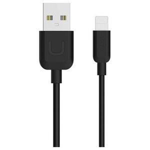 Kabel USB Usams USB-A - Lightning 1 m Czarny (63877-uniw)