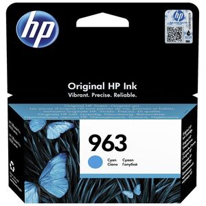 Tusz HP Wkład do drukarki atramentowej 963 Cyan 3JA23AE-3JA23AE