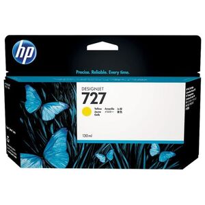 Tusz HP Tusz HP 727 do Designjet T920/1500/2500 | 130ml | yellow