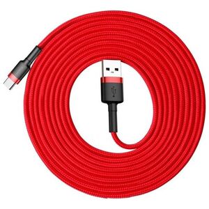 Kabel USB Baseus USB-A - USB-C 3 m Czerwony (CATKLF-U09)