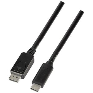 Kabel USB LogiLink USB-C - USB-C 3 m Czarny (UA0336)