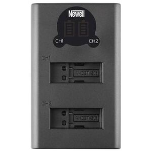 Ładowarka do aparatu Newell Ładowarka dwukanałowa Newell DL-USB-C do akumulatorów AABAT-001