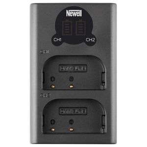 Ładowarka do aparatu Newell Ładowarka dwukanałowa Newell DL-USB-C do akumulatorów DMW-BLG10