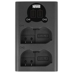 Ładowarka do aparatu Newell Ładowarka dwukanałowa Newell DL-USB-C do akumulatorów EN-EL15